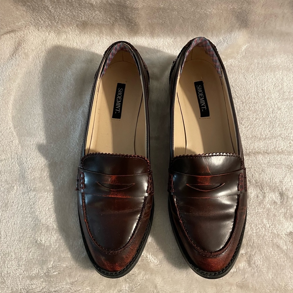 Shoemint leather loafers